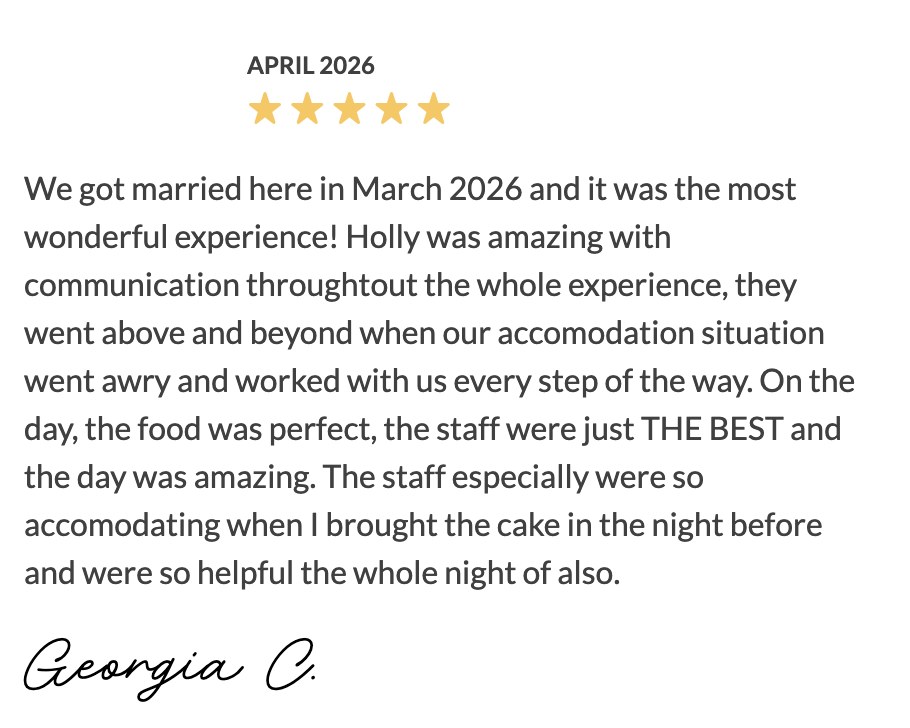 Five-star Easy Weddings review